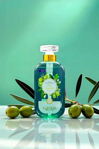 Body Wash | Olive & Camellia | Bio Organic | Hydrating Driest Skin | Yardlie | 500ml