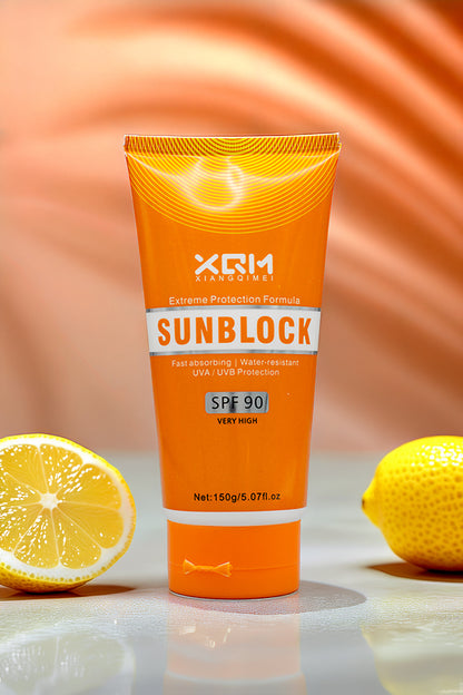 XQM Sunblock SPF 90 Extreme Protection Formula 150g