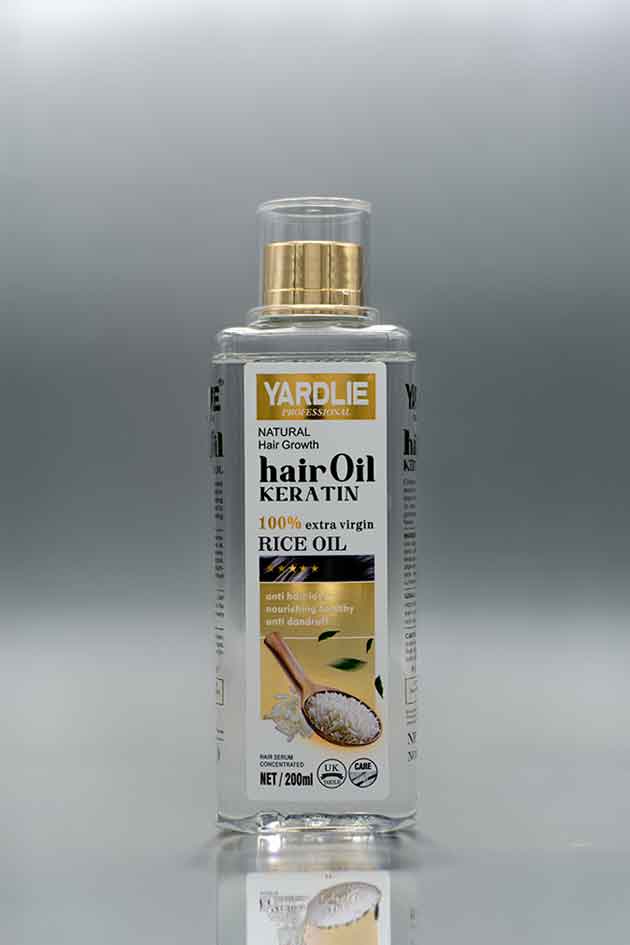 Yardlie Hair Oil Keratin & Rice Oil Hair Growth Oil 200ml