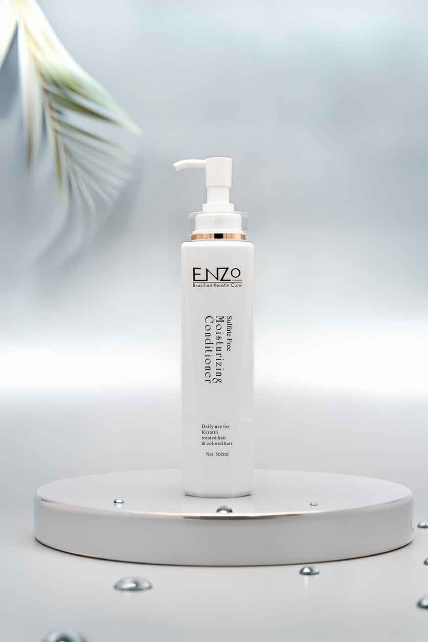 ENZO Sulfate Free Moisturizing Conditioner 500ml for Keratin Treated Hair