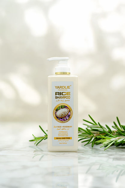 Yardlie Professional Rice and Rosemary Shampoo with Keratin 500ml
