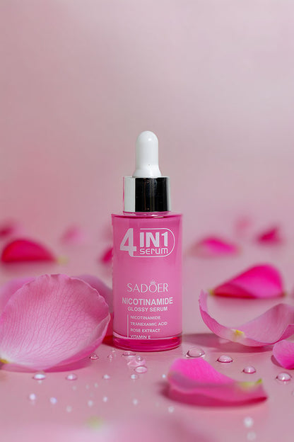 SADOER Nicotinamide Glossy Serum 4 in 1 Face Serum 40ml
