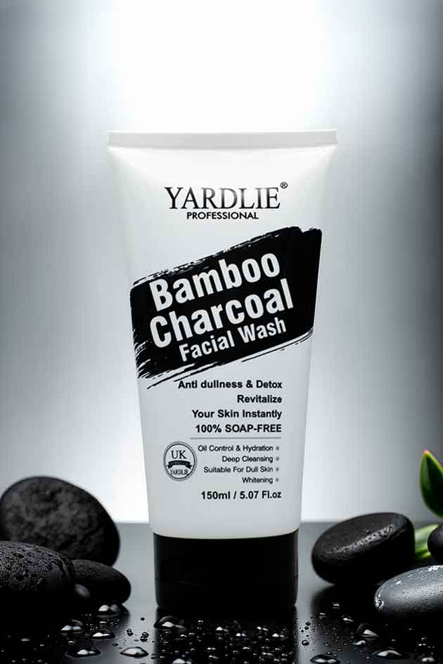 Yardlie Bamboo Charcoal Facial Wash 150ml Deep Cleansing