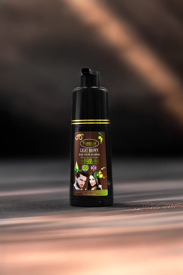 Yardlie Light Brown Hair Color Shampoo For Men and Women 200ml Online in Pakistan