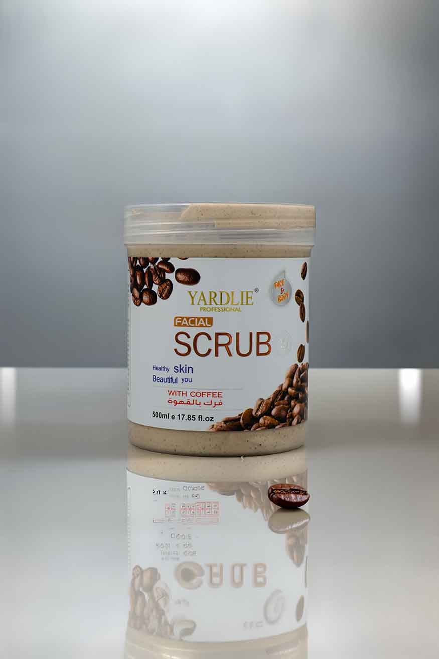 Coffee Facial Scrub Yardlie 500ml Deep Exfoliating Scrub Pakistan