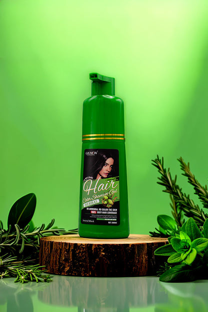 Lichen Natural Black Hair Color Shampoo Gel 200ml Online Pakistan