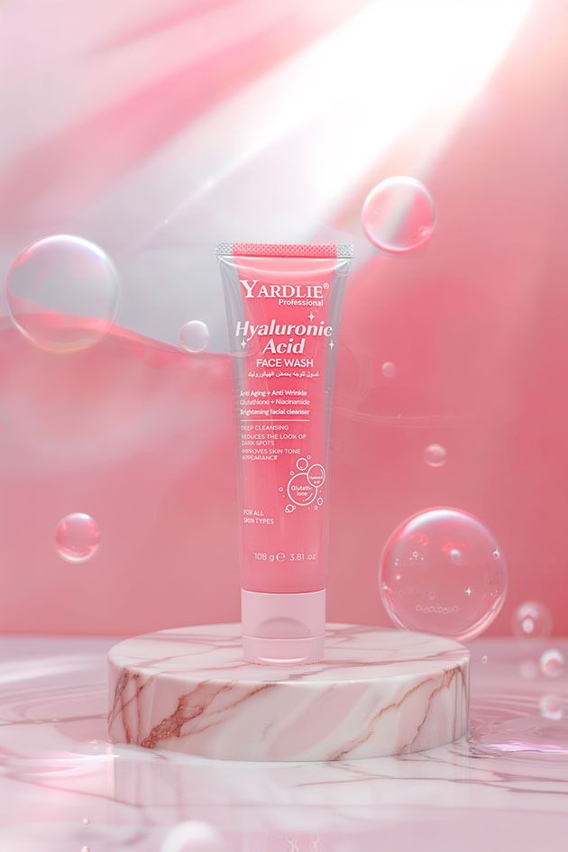 Yardlie Professional Hyaluronic Acid Face Wash with Niacinamide 108g