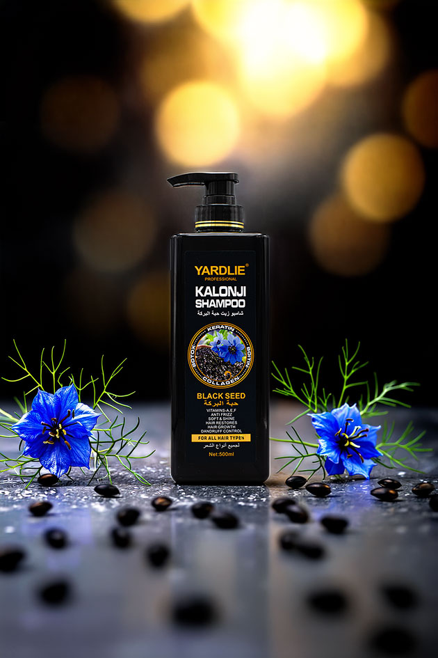 Yardlie Professional Kalonji Black Seed Shampoo with Keratin 500ml