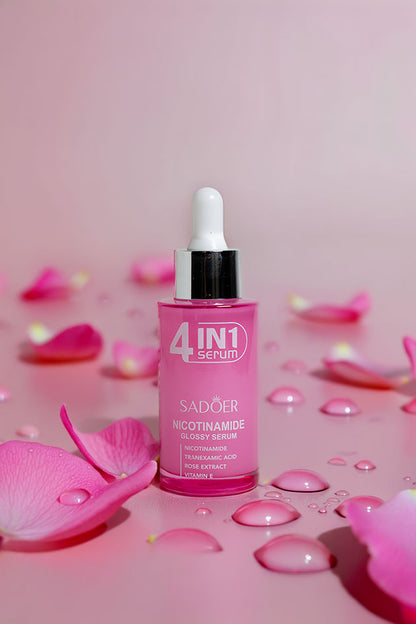 SADOER Nicotinamide Glossy Serum 4 in 1 Face Serum 40ml