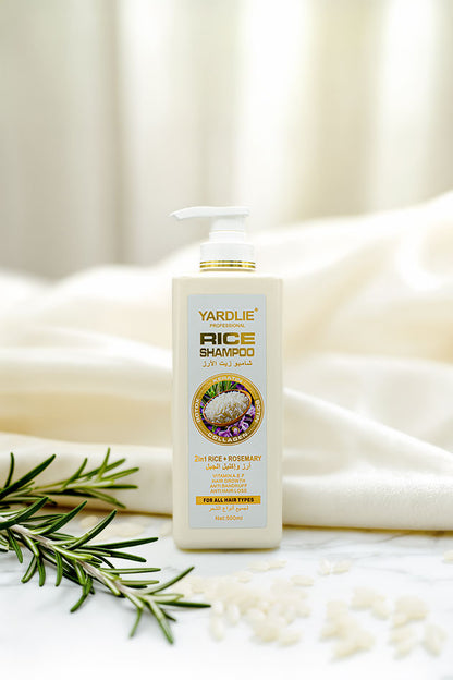 Yardlie Professional Rice and Rosemary Shampoo with Keratin 500ml