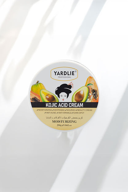 Yardlie Kojic Acid Moisturizing Cream Avocado and Papaya 280g Pakistan
