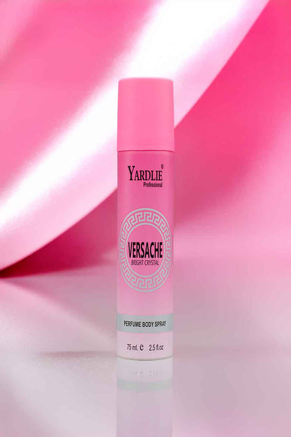 Perfume Body Spray Yardlie Versache Bright Crystal 75ml Women