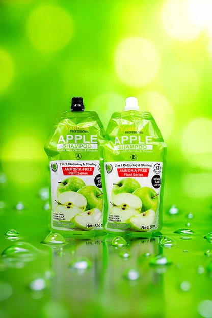 Yardlie Apple Hair Color Cream Natural Black 500ml Online in Pakistan (500ml X 2)