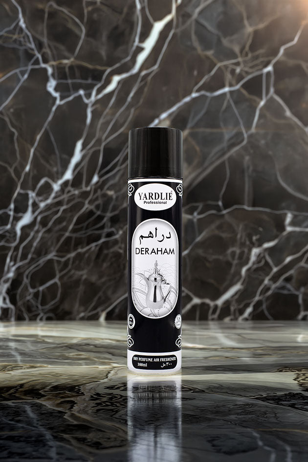Dry Perfume Air Freshener Yardlie Professional Deraham 300ml Pakistan