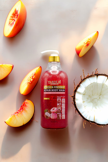 Yardlie Peach and Coconut Scrub Body Wash 1000ml Online in Pakistan