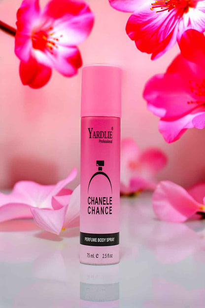 Perfume Body Spray Yardlie Chanele Chance 75ml for Women