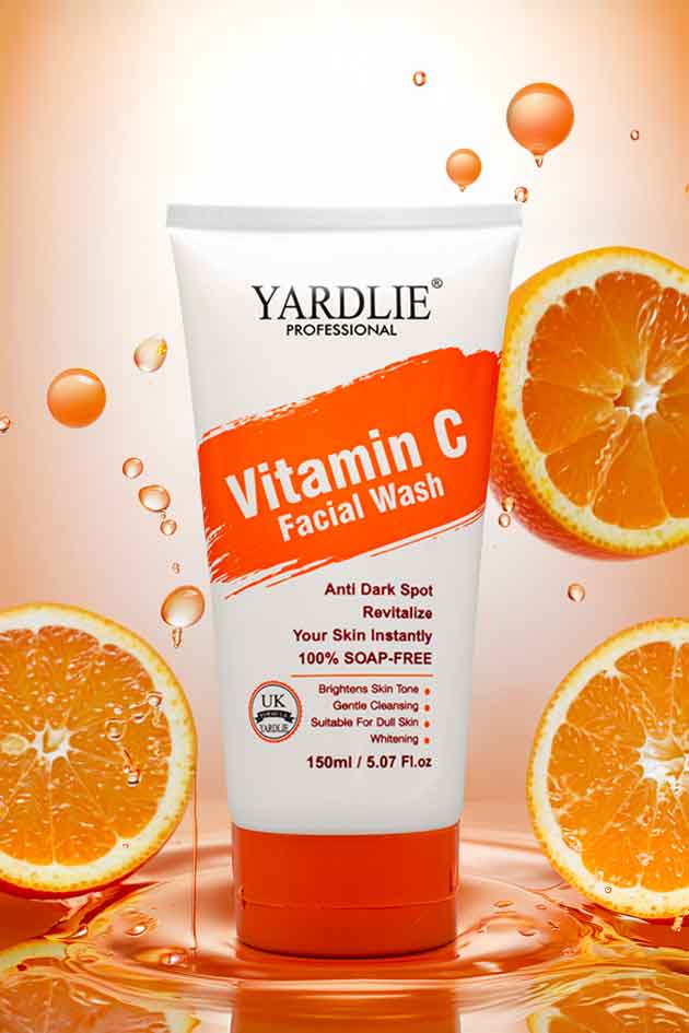 Yardlie Vitamin C Facial Wash Brightening Face Cleanser 150ml