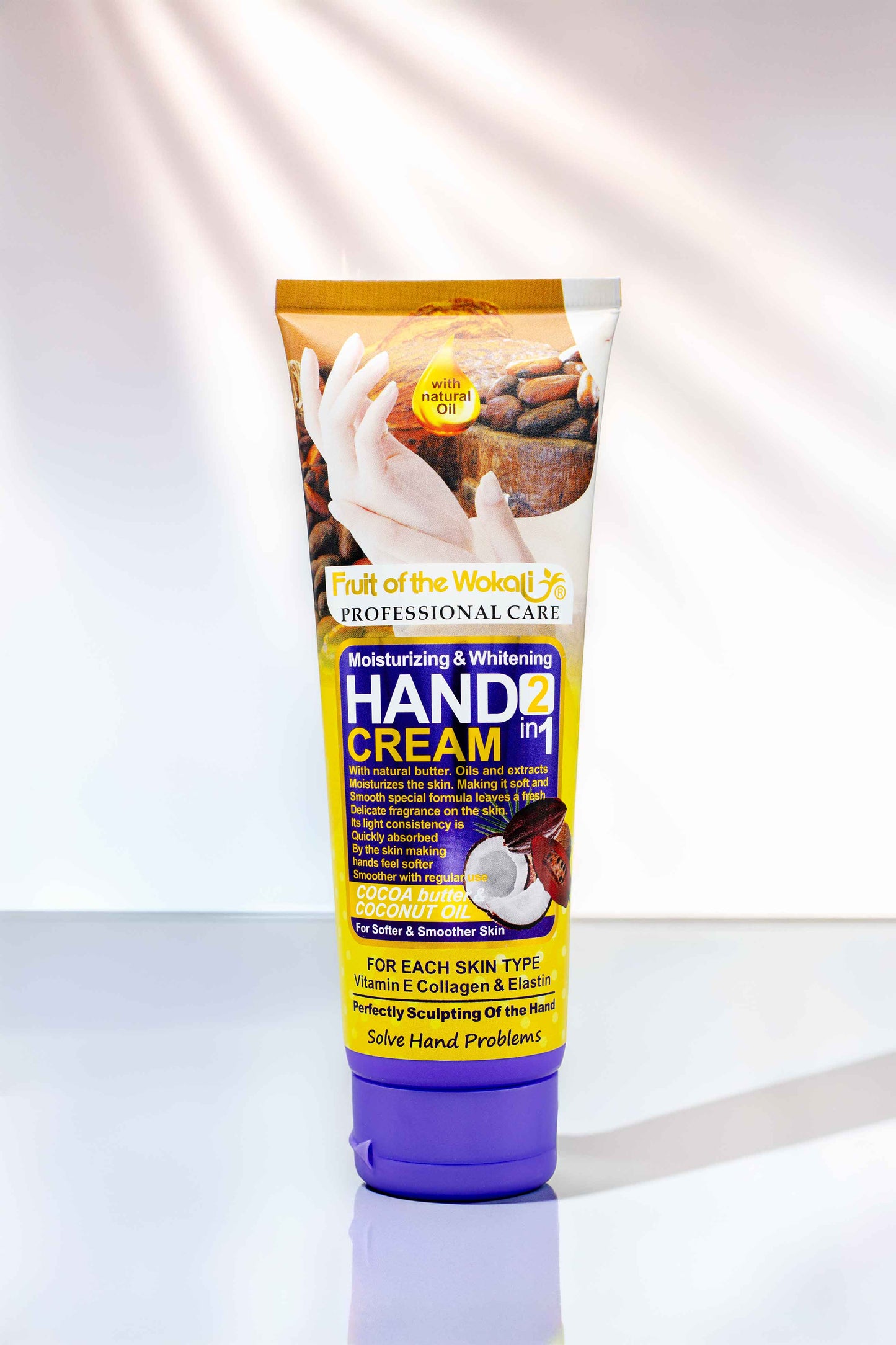 Hand Cream Coconut Oil in Pakistan | Wokali Moisturizing Care