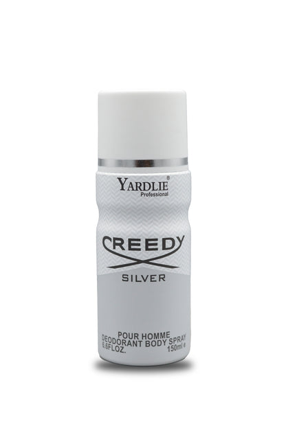 Yardlie Professional CREEDY SLIVER Body Spray 150ml.