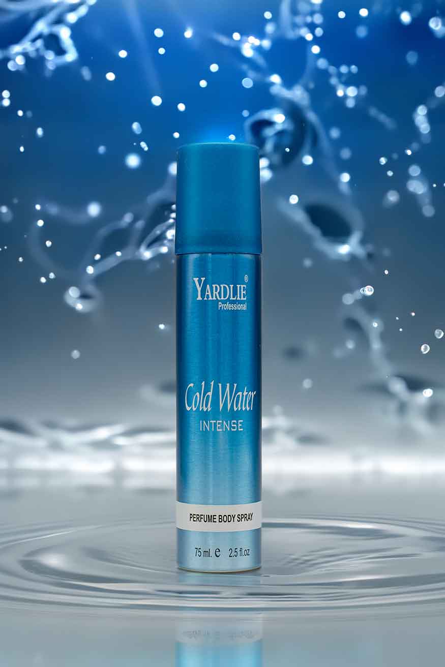 Perfume Body Spray Yardlie Cold Water Intense 75ml for Men