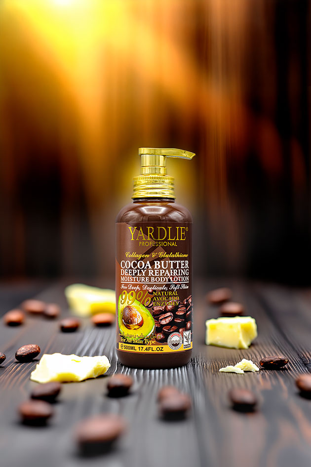 Yardlie Professional Cocoa Butter Body Lotion with Collagen 500ml