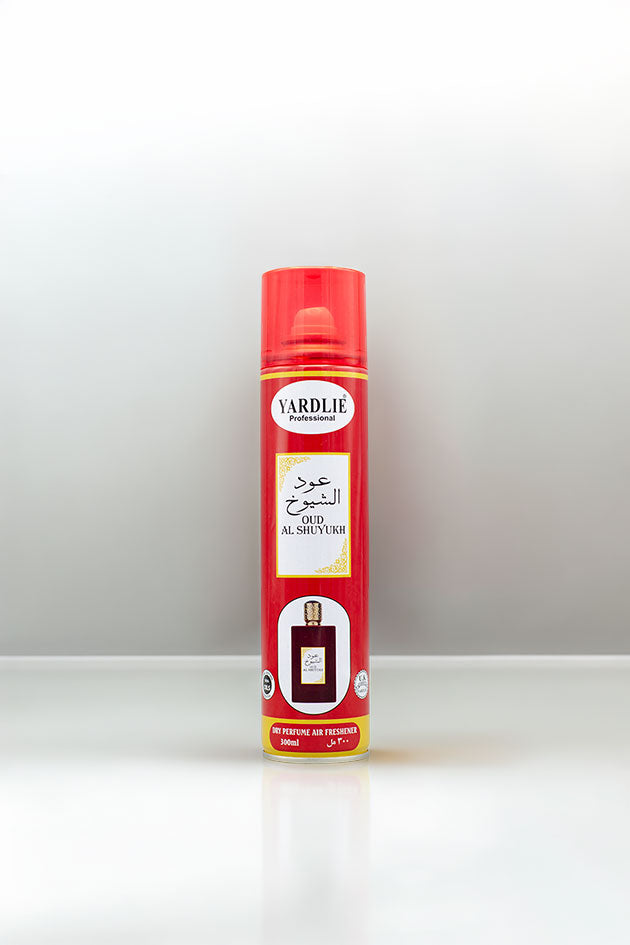 Yardlie Professional Oud Al Shuyukh Dry Perfume Air Freshener 300ml Pakistan