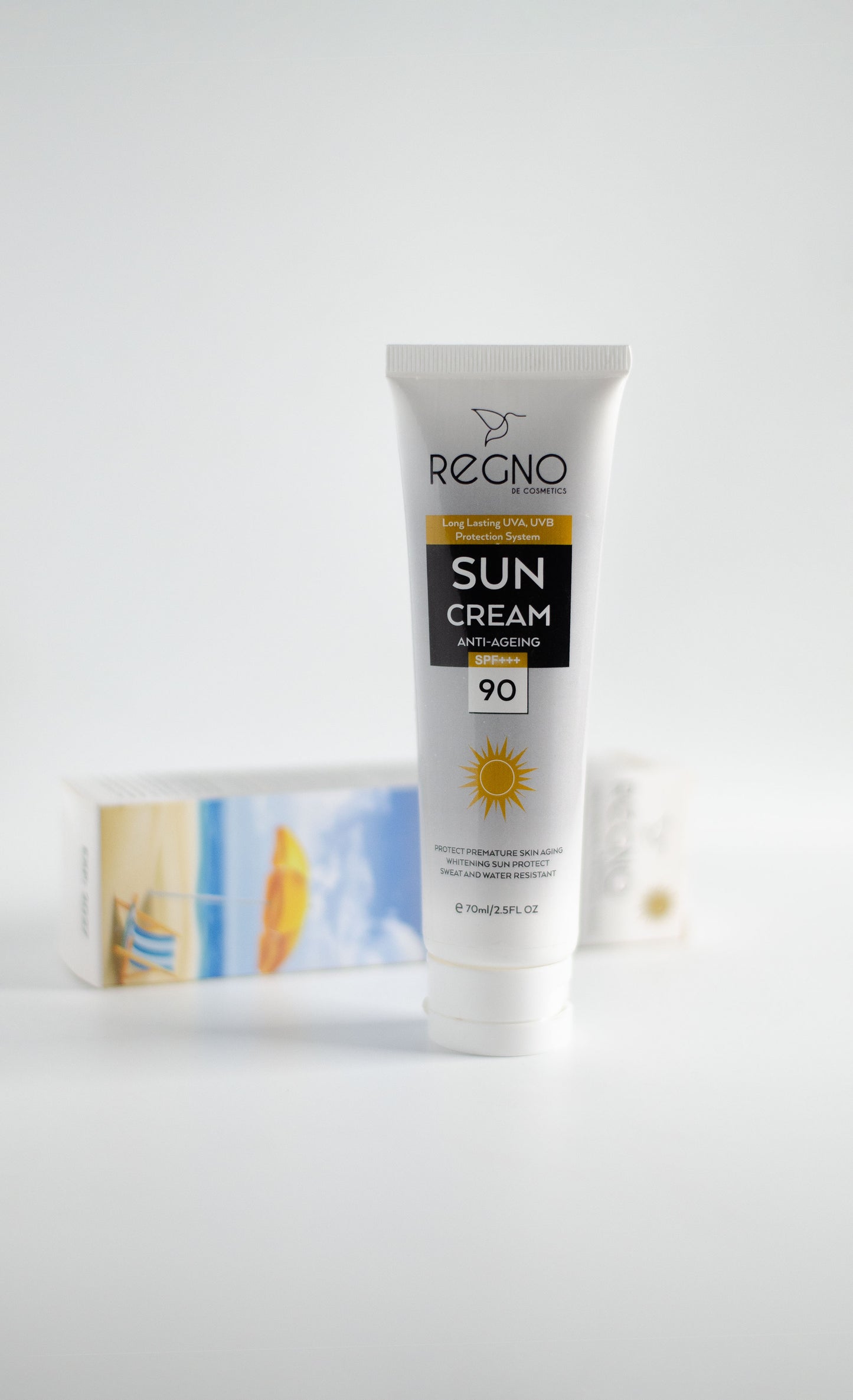 Regno de Cosmetics Sun Cream 90 SPF 70ml.