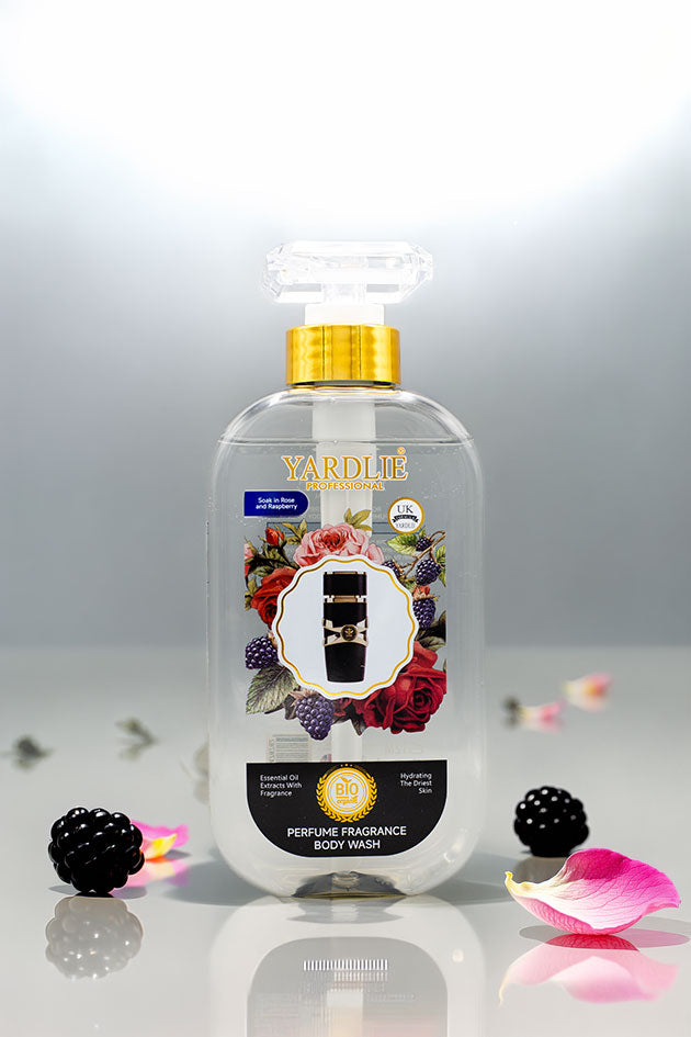 Yardlie Professional Perfume Fragrance Body Wash Rose Raspberry
