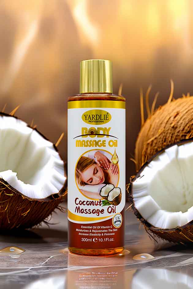 Yardlie Coconut Body Massage Oil 300ml