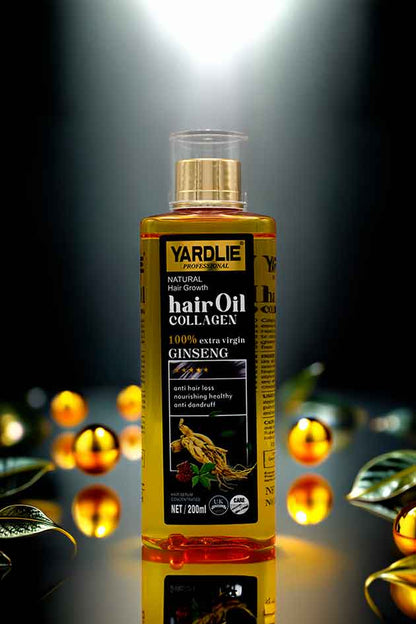 Yardlie Hair Oil Collagen & Ginseng Hair Growth Oil 200ml