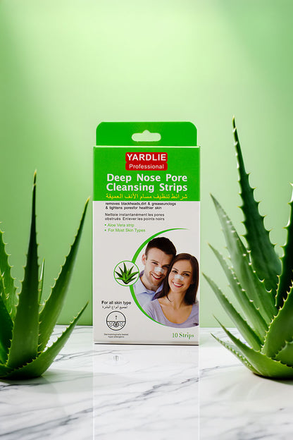 Yardlie Deep Nose Pore Cleansing Strips Aloe Vera 10 Strips Online in Pakistan