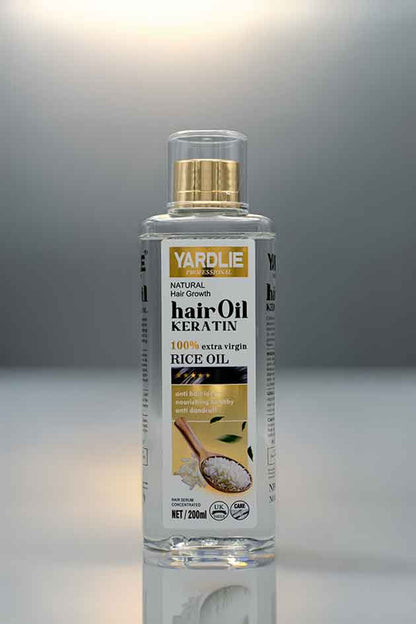 Yardlie Hair Oil Keratin & Rice Oil Hair Growth Oil 200ml