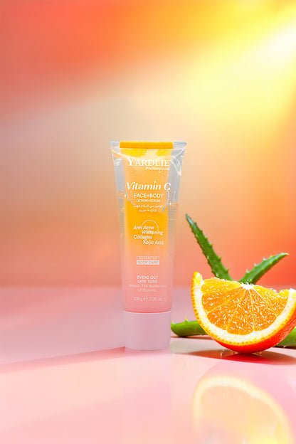 Yardlie Professional Vitamin C Face and Body Lotion Serum 200g