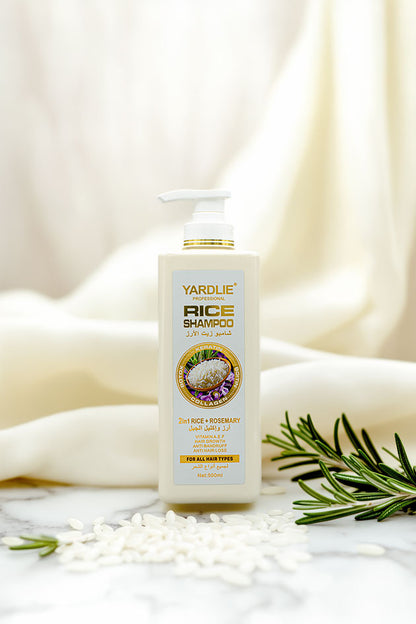 Yardlie Professional Rice and Rosemary Shampoo with Keratin 500ml
