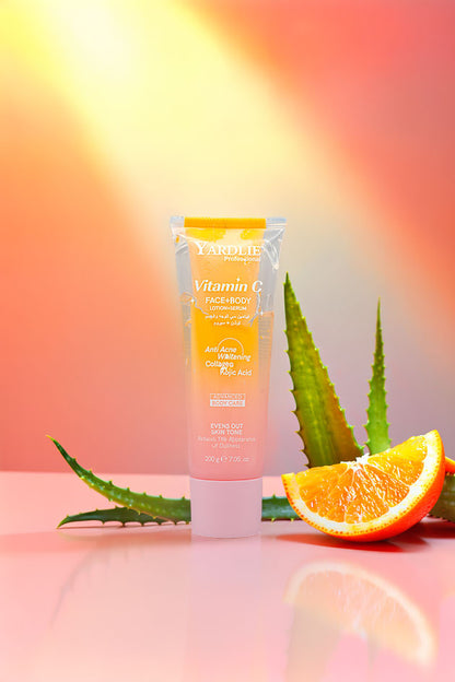 Yardlie Professional Vitamin C Face and Body Lotion Serum 200g
