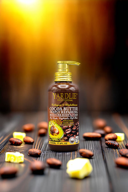 Yardlie Professional Cocoa Butter Body Lotion with Collagen 500ml