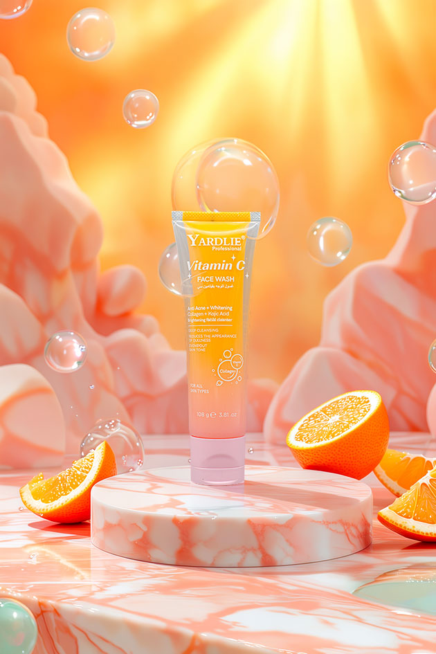 Yardlie Professional Vitamin C Face Wash with Kojic Acid 108g