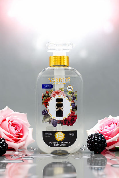 Yardlie Professional Perfume Fragrance Body Wash Rose Raspberry