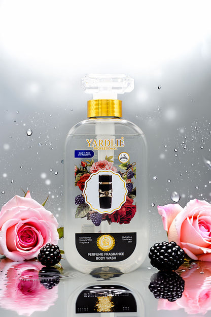 Yardlie Professional Perfume Fragrance Body Wash Rose Raspberry