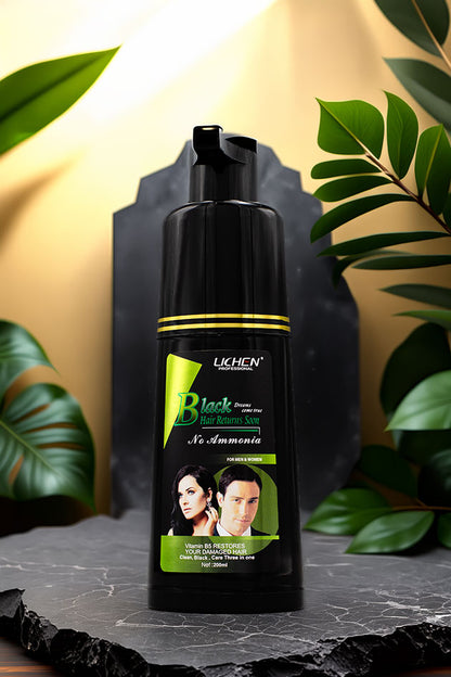 Lichen Professional Black Hair Color Shampoo Noni 200ml