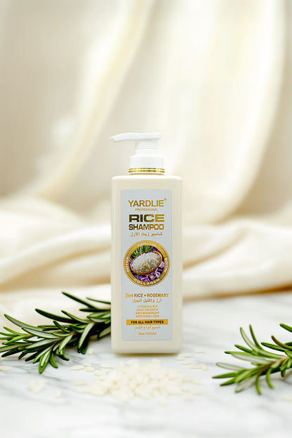 Yardlie Professional Rice and Rosemary Shampoo with Keratin 500ml