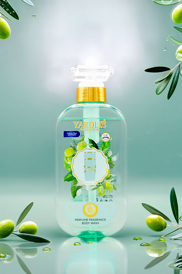 Yardlie Professional Perfume Fragrance Body Wash Olive Flower
