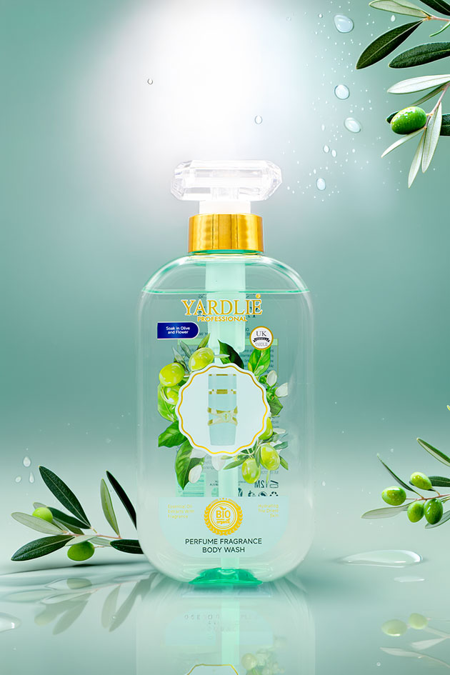 Yardlie Professional Perfume Fragrance Body Wash Olive Flower