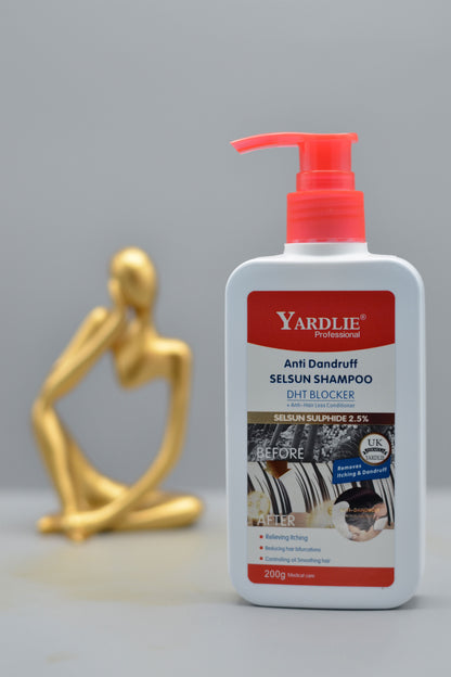 Yardlie Professional SELSUN Shampoo with DHT BLOCKER 200g