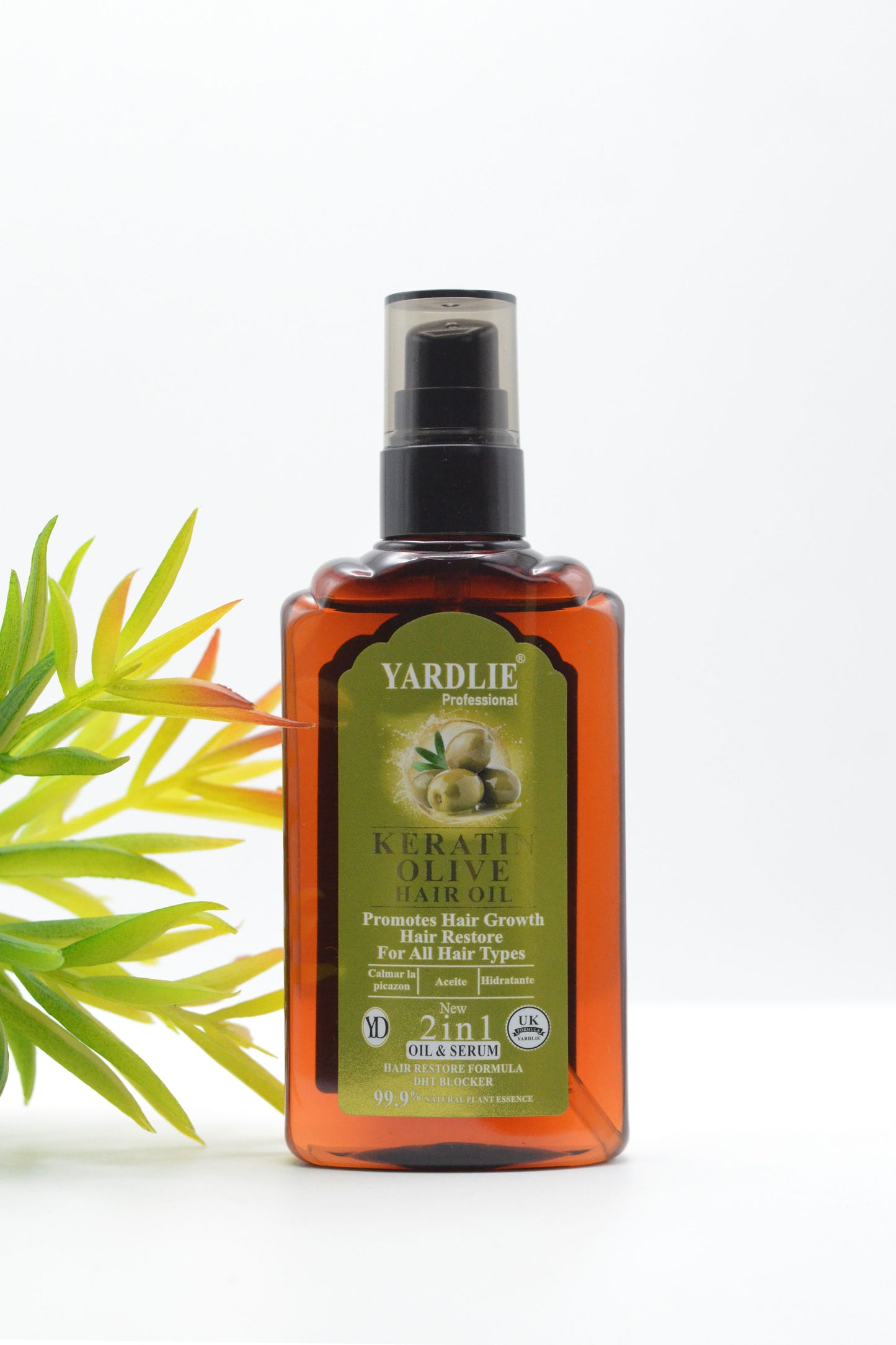 Yardlie Professional Keratin Olive Hair Oil 120ml.