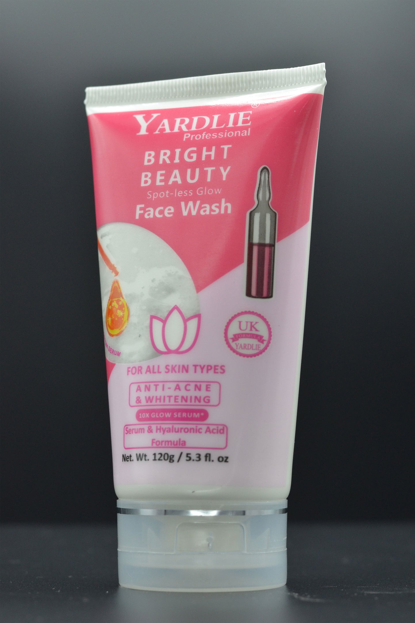 Yardlie Professional Bright Beauty Face Wash With Dengan Serum 120g.