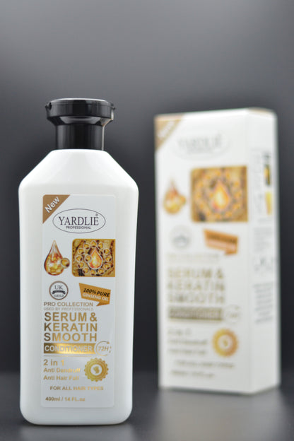 Yardlie Professional Pro Serum & Keratin Conditioner 400ml.