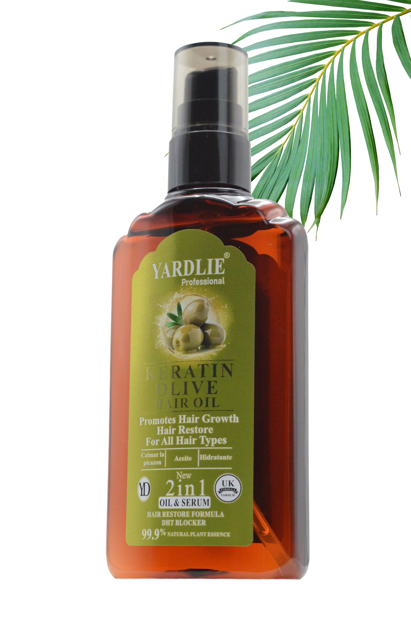 Yardlie Professional Keratin Olive Hair Oil 120ml.