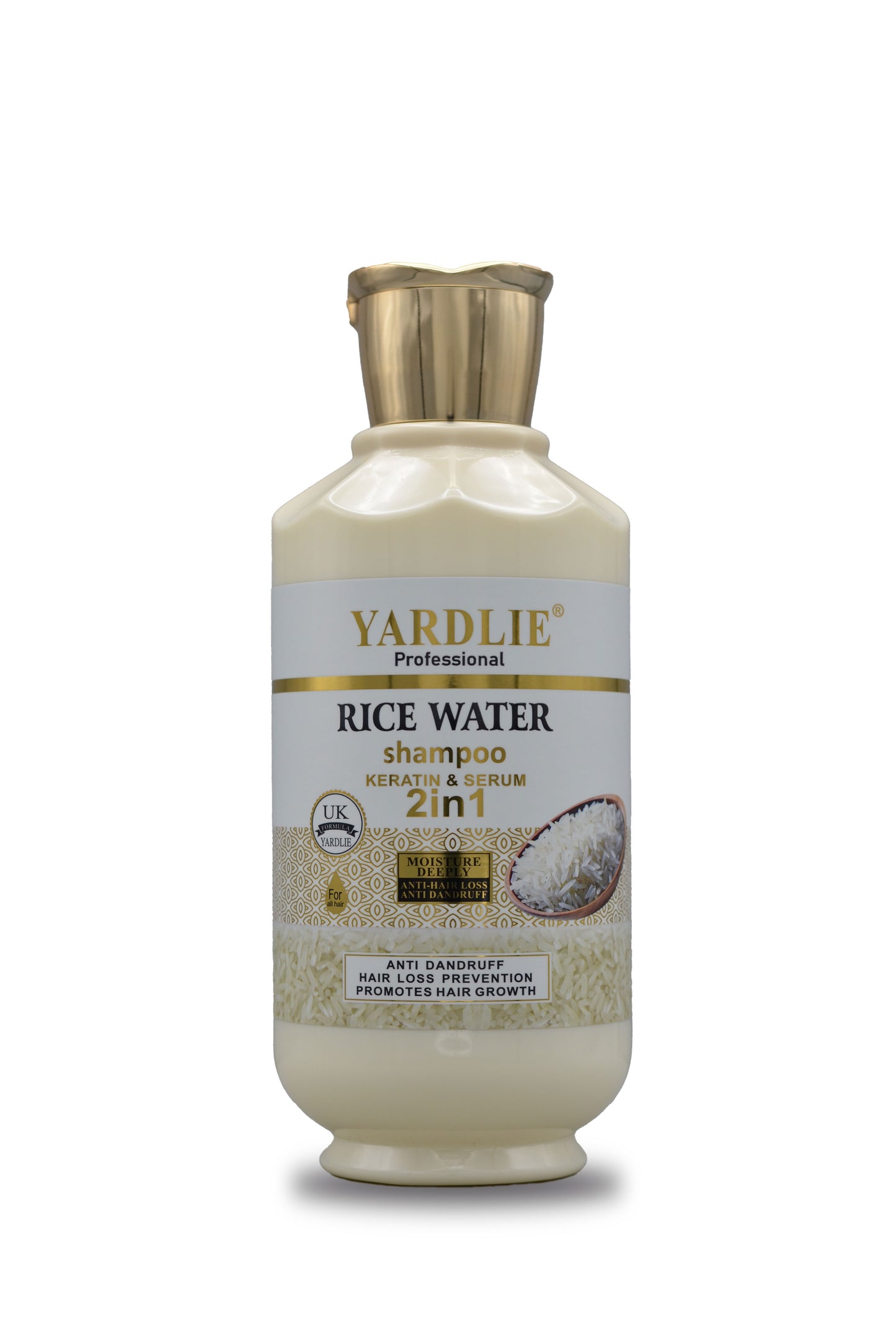 Yardlie Professional Rice Water 2 in 1 Shampoo 500g.