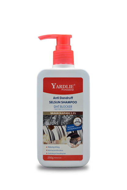 Yardlie Professional SELSUN Shampoo with DHT BLOCKER 200g